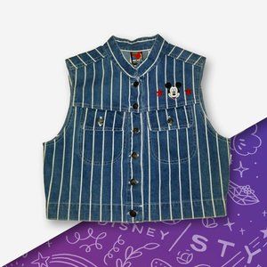 Vintage Disney Cropped Mickey Vest
